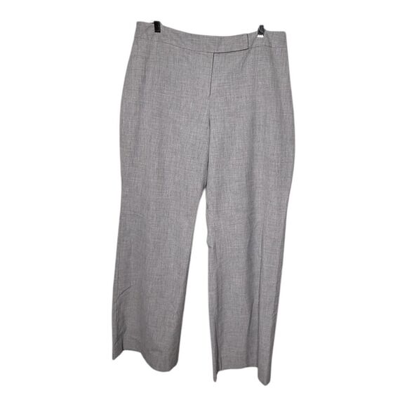 Loft grey Julie dress trouser pants size 10 polyester blend - Picture 3 of 9